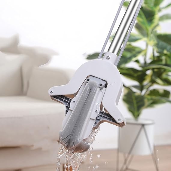 Hand-free Mop Of Household Retractable